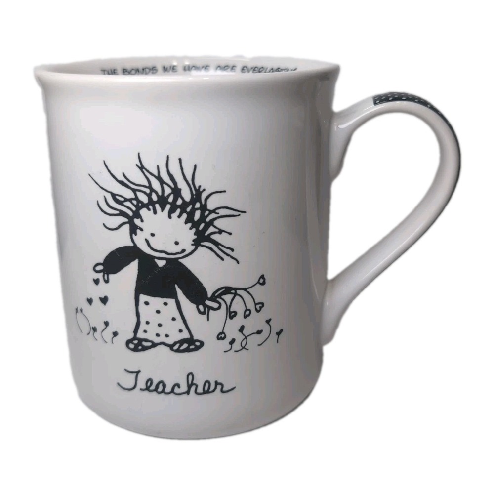 Enesco Marci Children of the Inner Light Stoneware Coffee Mug Teacher Cup New